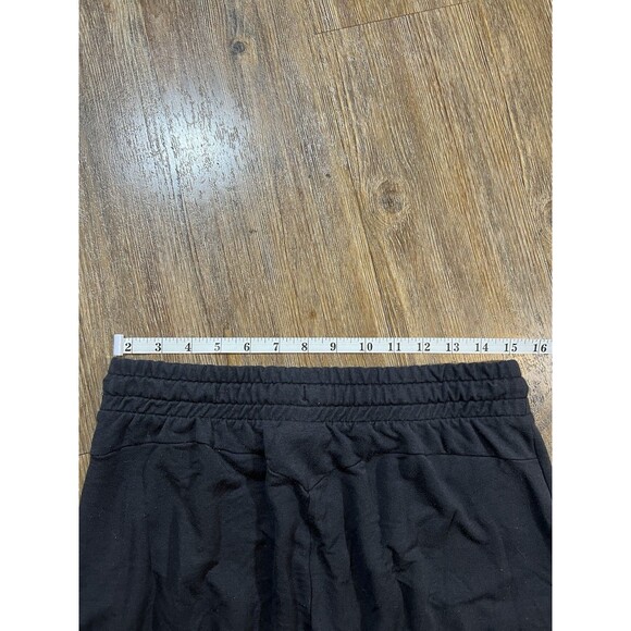 Gymshark Crest Black Cotton Blend Jersey Sweatpants Joggers Men's M - Picture 6 of 8